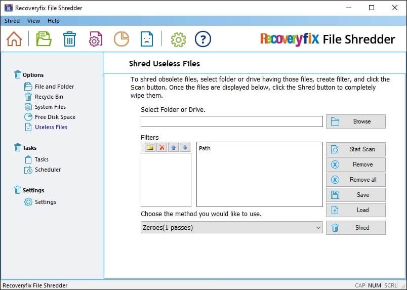 Locate the Useless Files