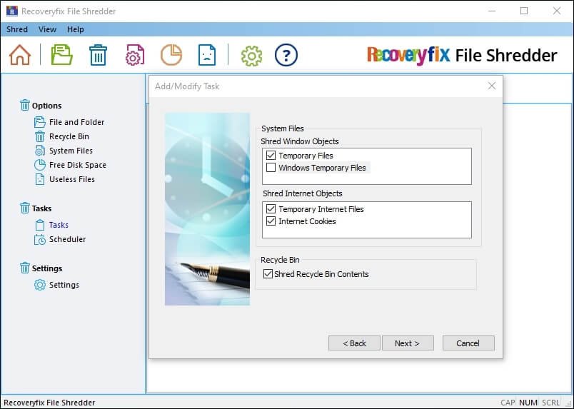 change the selected folder