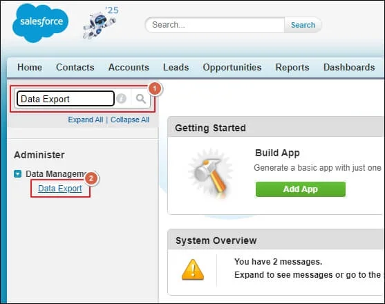 Data Export