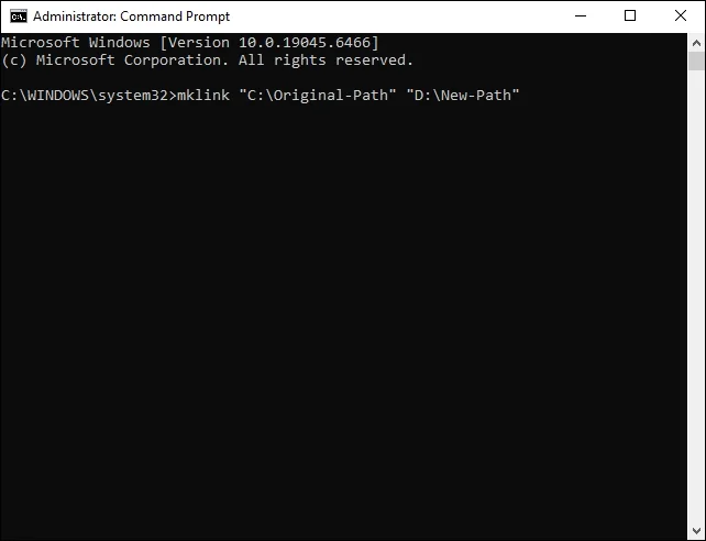 Run Command Prompt as an administrator