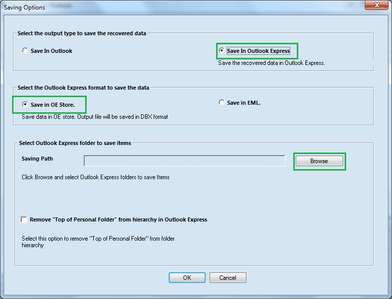 Save in different formats