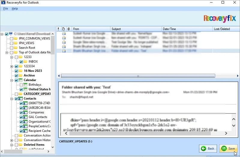 preview and save file
