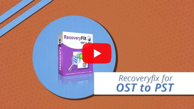 Recoveryfix OST to PST converter video