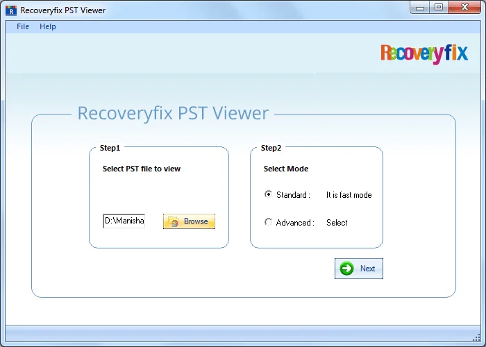 Recoveryfix PST Viewer