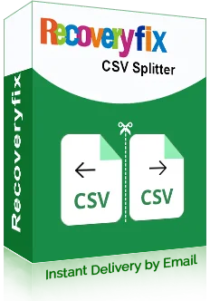 Recoveryfix CSV Splitter box
