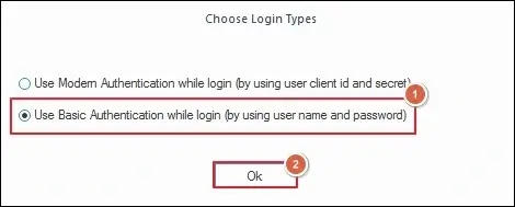 Basic authentication